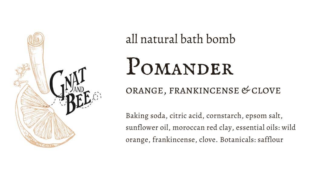 Gnat and Bee I Pomander : Bath Bomb