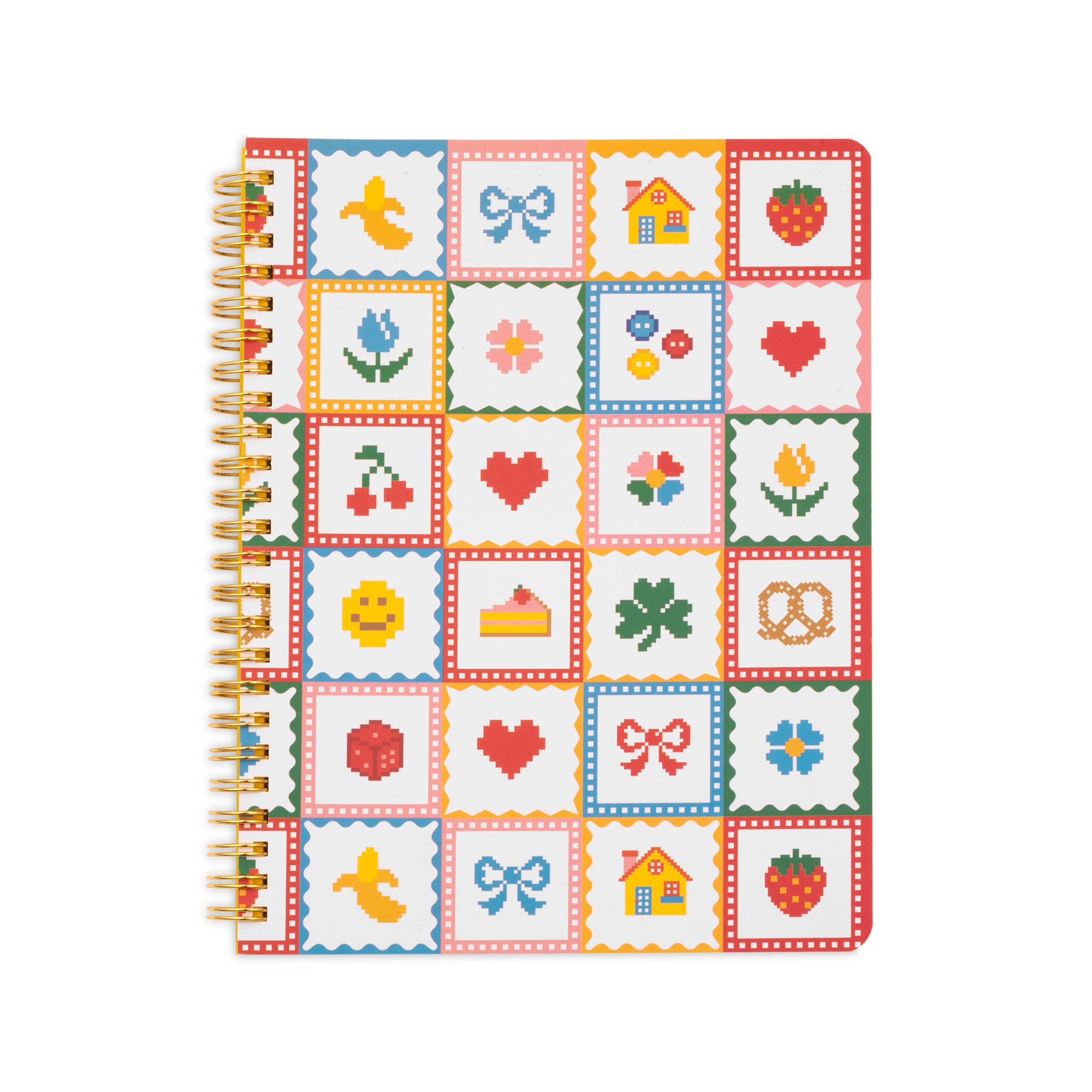 Ban.do Rough Draft Mini Notebook, Quilt