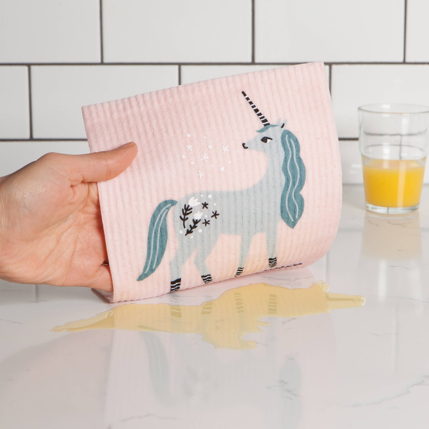 Unicorn Swedish Dishcloth