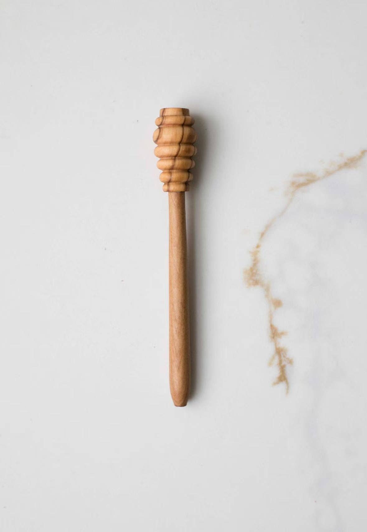 Olive Wood Honey Dipper
