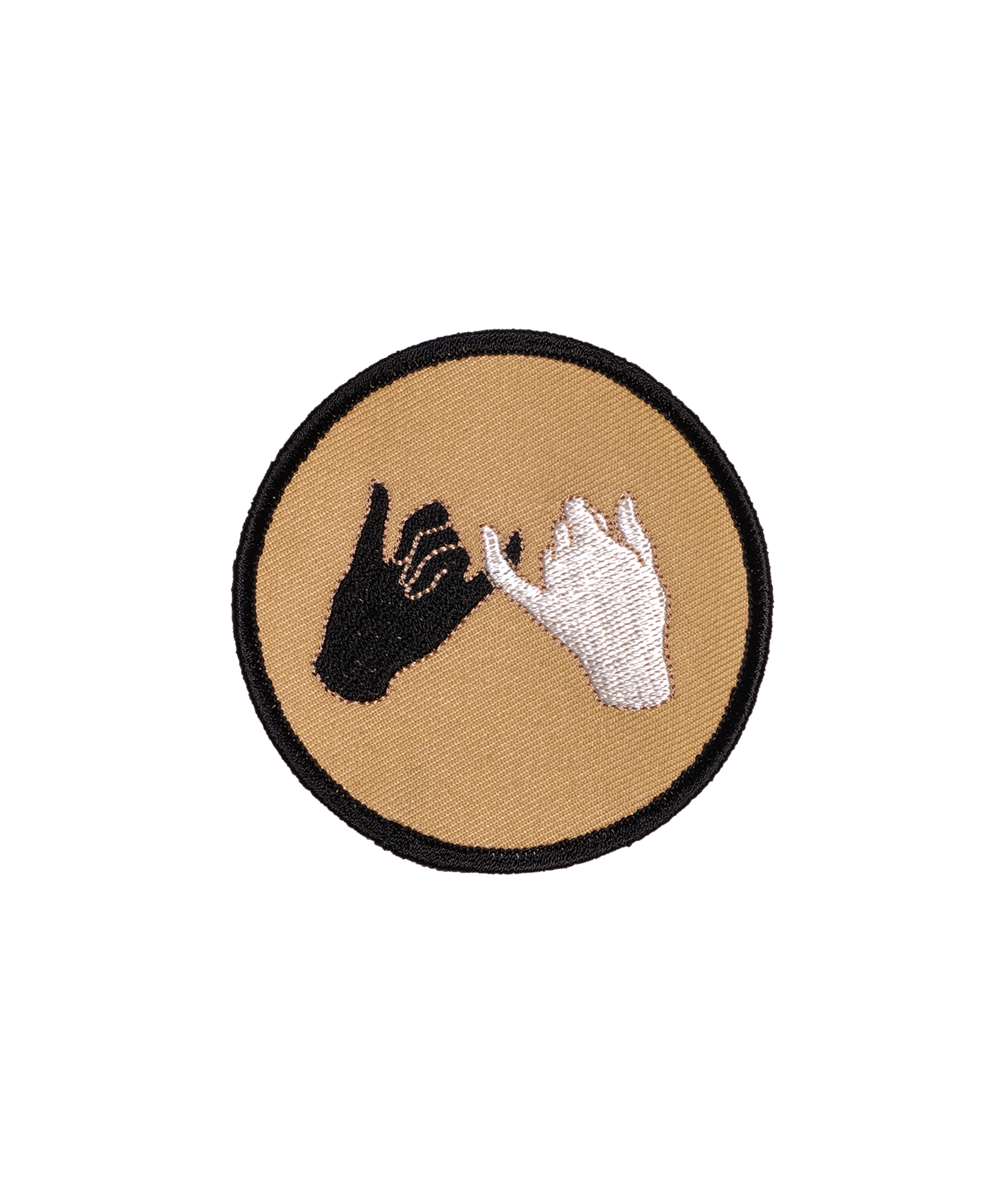Pinky Swear Embroidered Patch