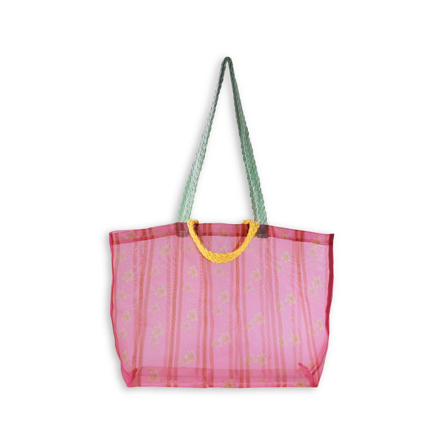 Ban.do Mesh Market Bag, Floral Stripe