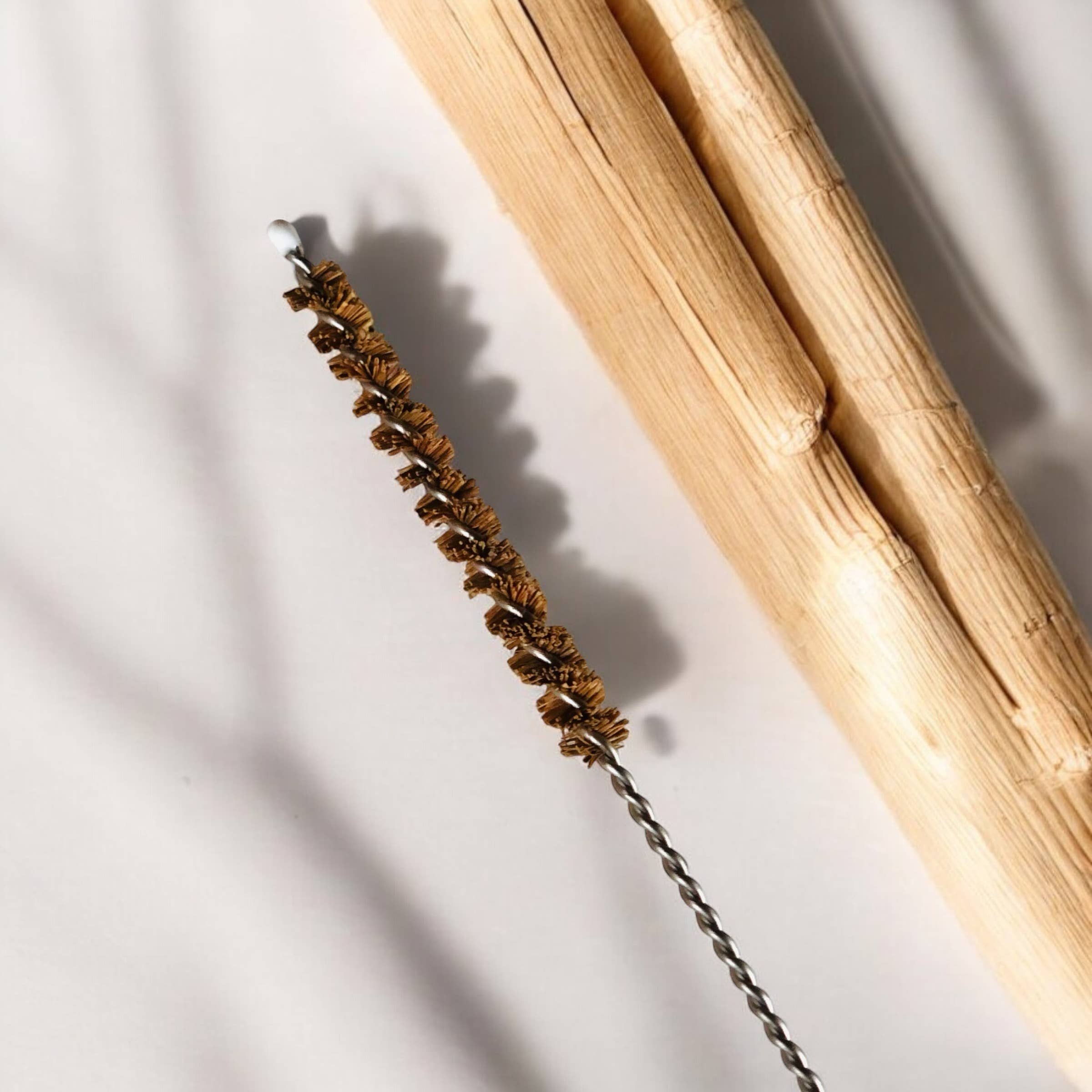 Coconut Fiber Plastic-Free Straw Cleaner