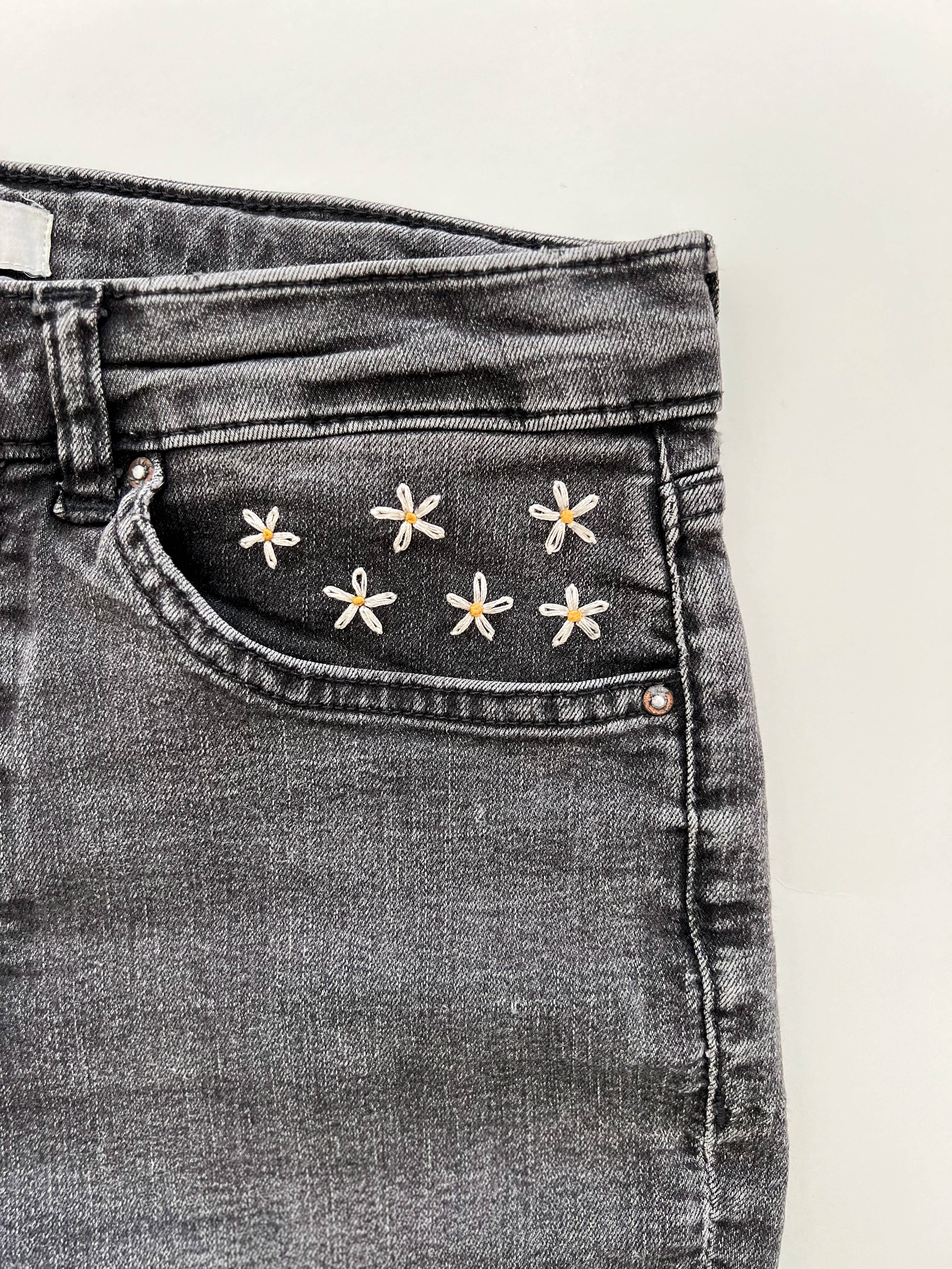 Floral Stick & Stitch Floral Embroidery Patterns for Clothing