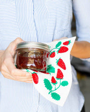 Strawberries Swedish Dishcloth