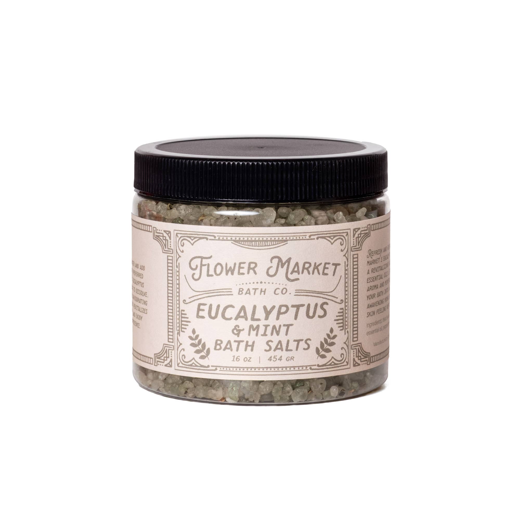 Eucalyptus Mint Bath Salt – Relaxing Blend w/ Essential Oil
