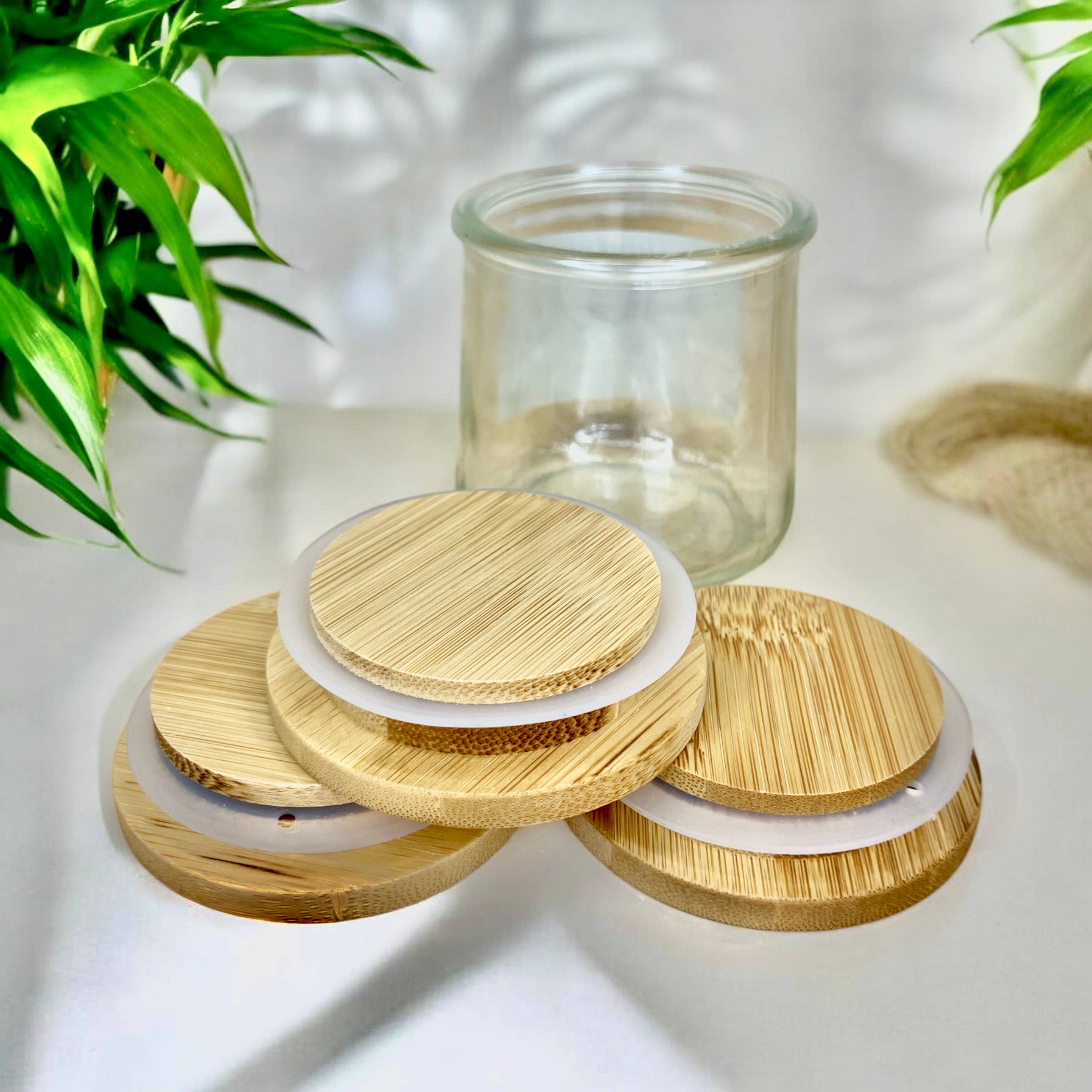 Oui Yogurt Jar Bamboo Lid