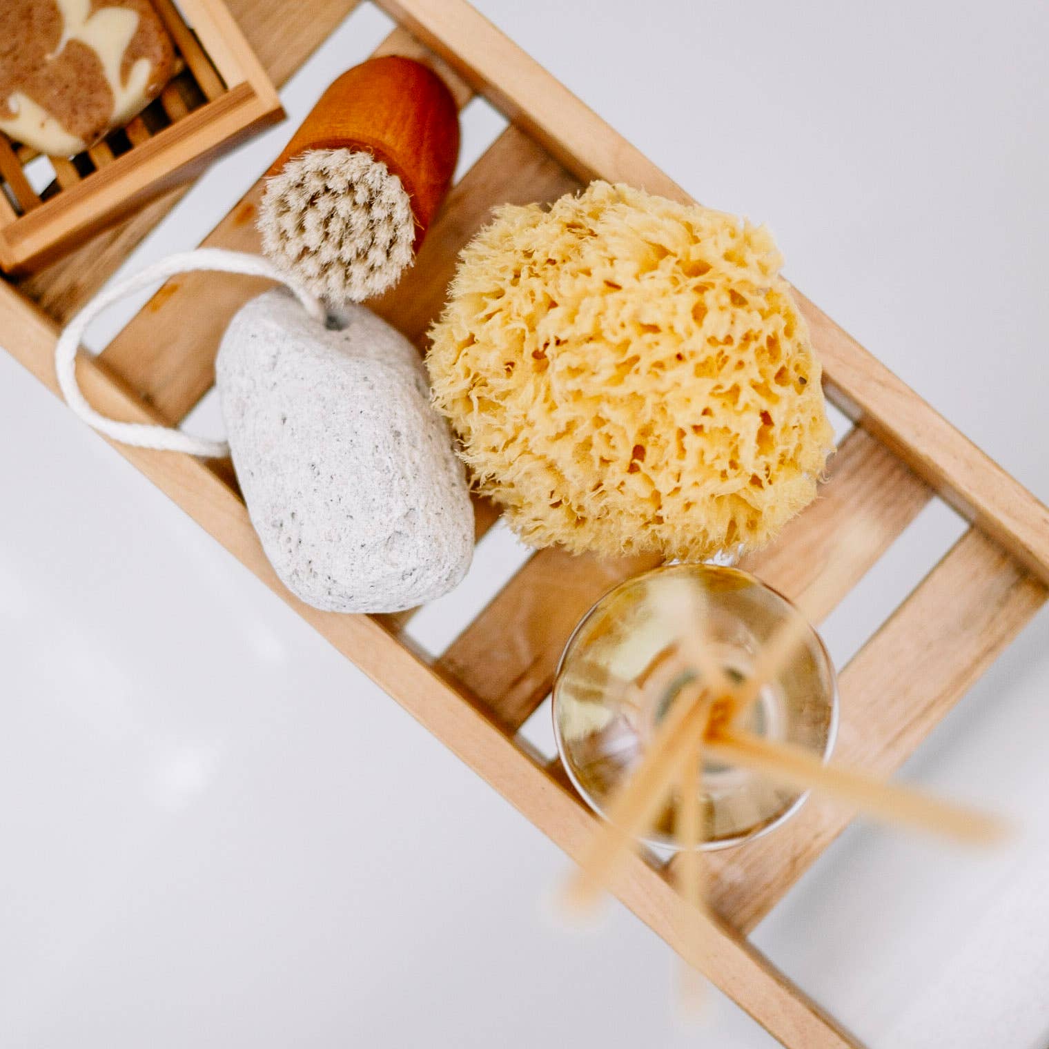 Sustainable natural sponge from the sea for bath wellness spa