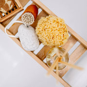 Sustainable natural sponge from the sea for bath wellness spa