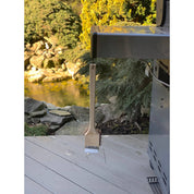 Outset Grill Brush with Beechwood Handle, 18.5" x 3" x 4"