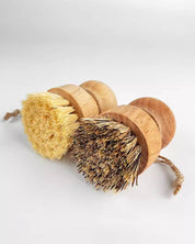 Wood Palm Pot Brush