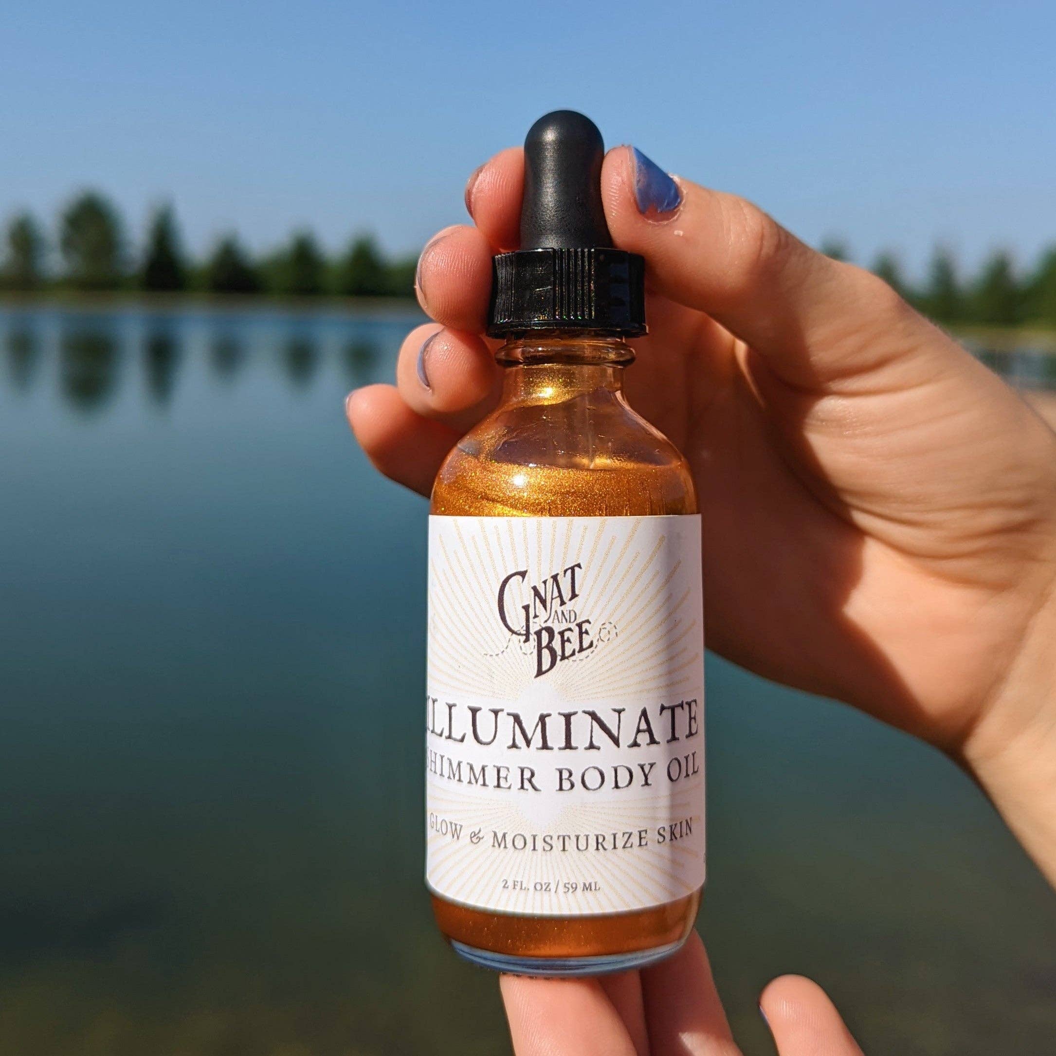 Gnat & Bee Illuminate | Shimmer Body Oil