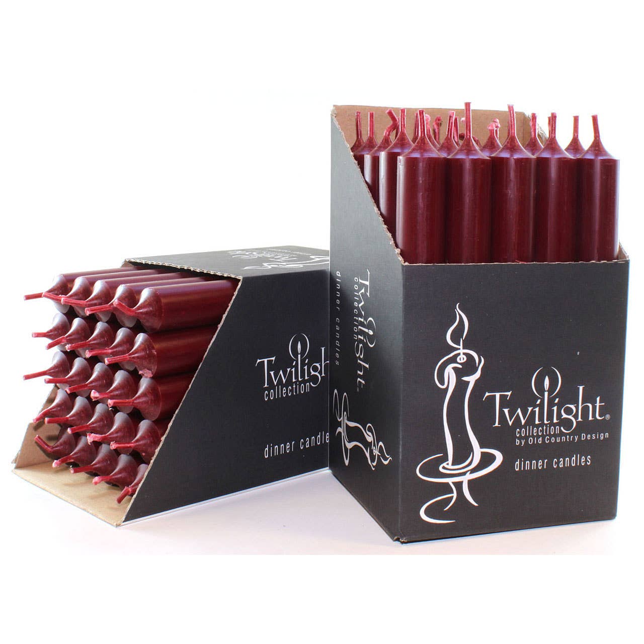 Bordeaux 7" Dinner Candles- Individual