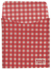 Gingham Dot Beeswax Sandwich Bag Set of 2
