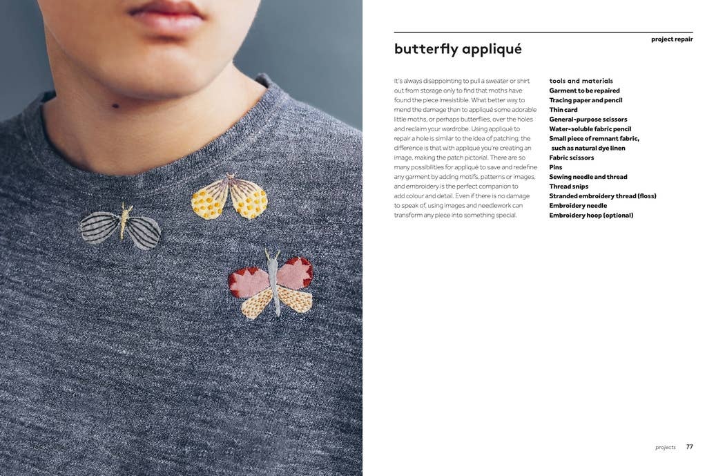 Visible Mending Instructional Book