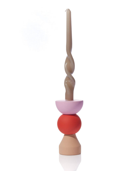 Maegen Stacks – Tomato Candlestick Holder