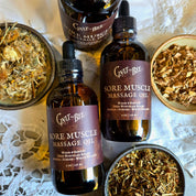 Gnat & Bee Sore Muscle Massage Oil