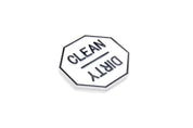 Fox Run Clean or Dirty Dishwasher Magnet, 2.5" x 2.5"