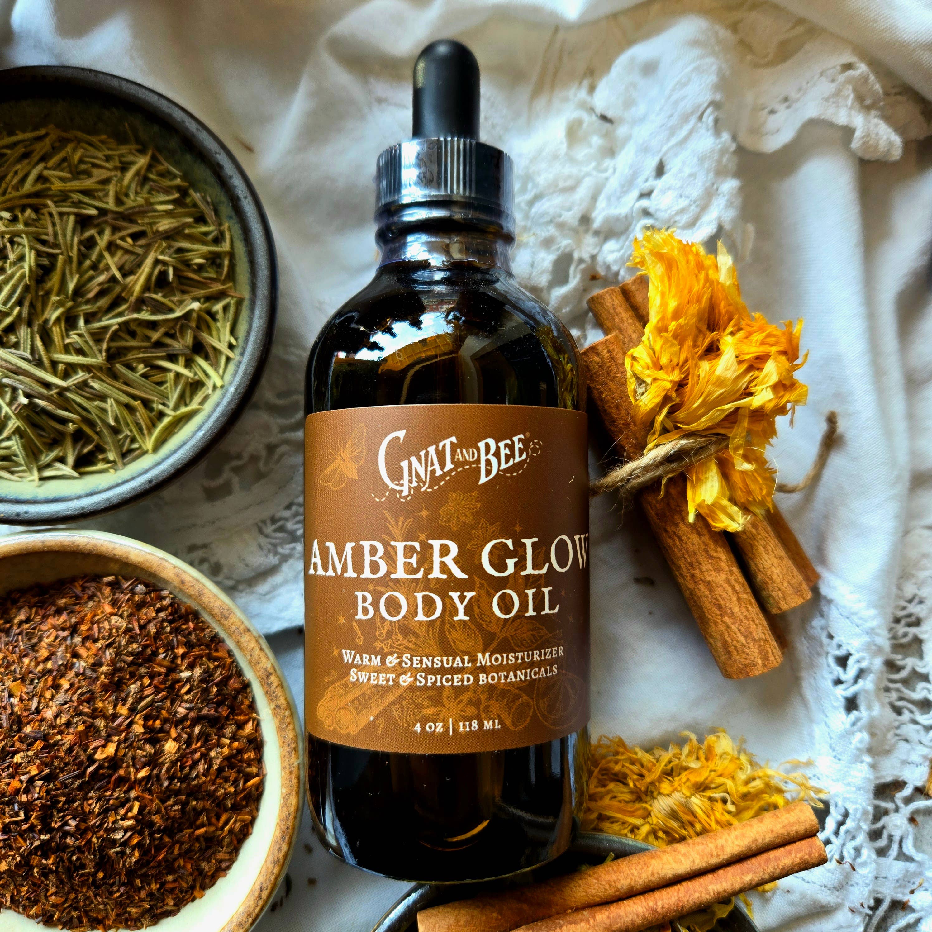 Gnat & Bee Amber Glow Body Oil