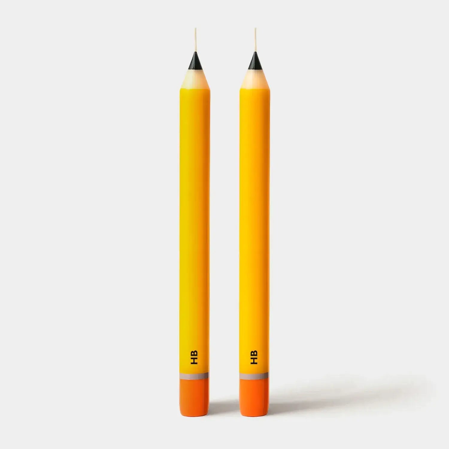 Pencil Taper Candles – HB Yellow (2 pack)