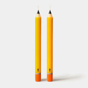 Pencil Taper Candles – HB Yellow (2 pack)