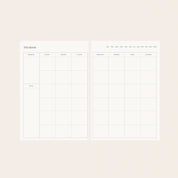 LINEN-BOUND UNDATED PLANNER