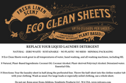 Eco Clean Sheets - Laundry Detergent -100 Loads