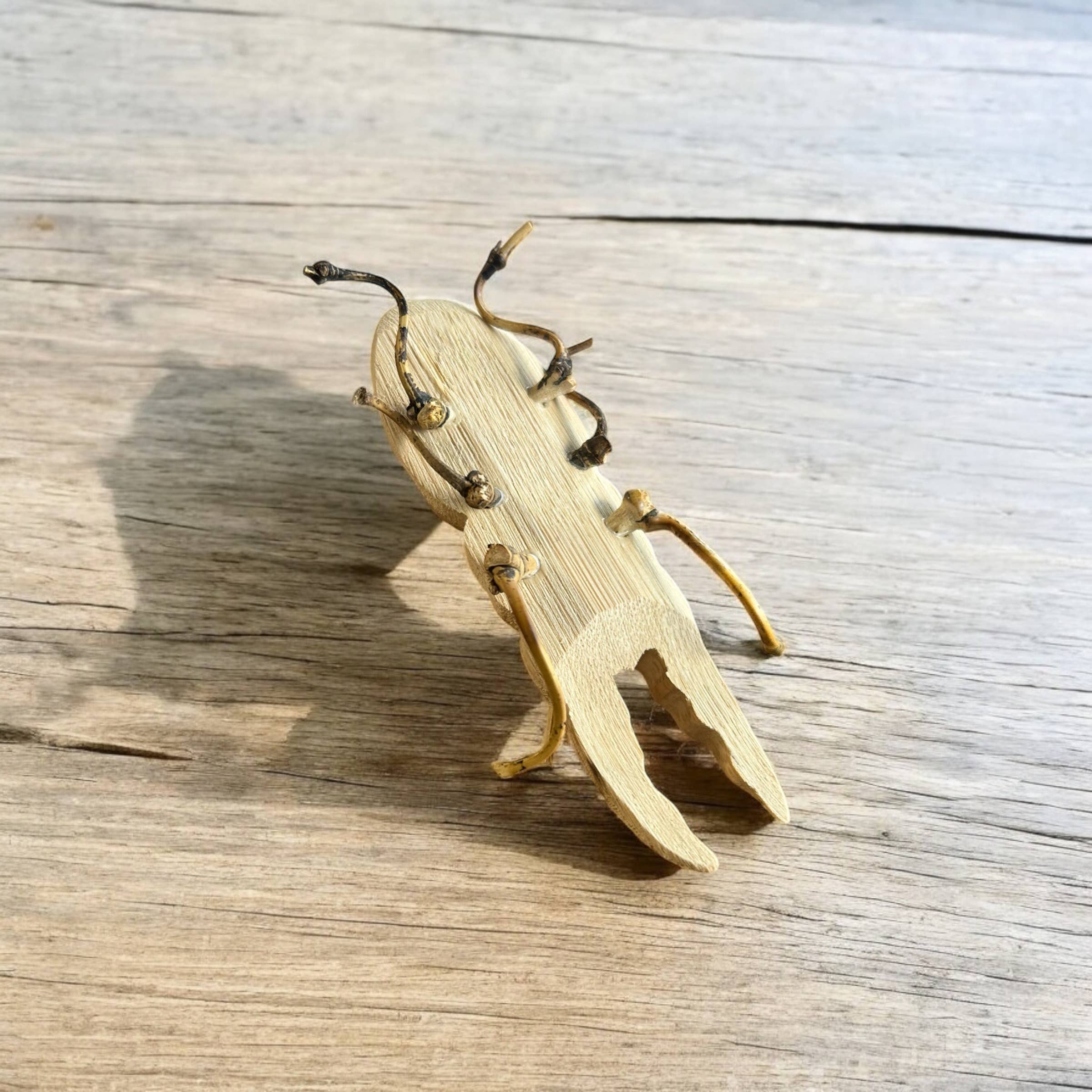 Handmade Bamboo Stag Beetle