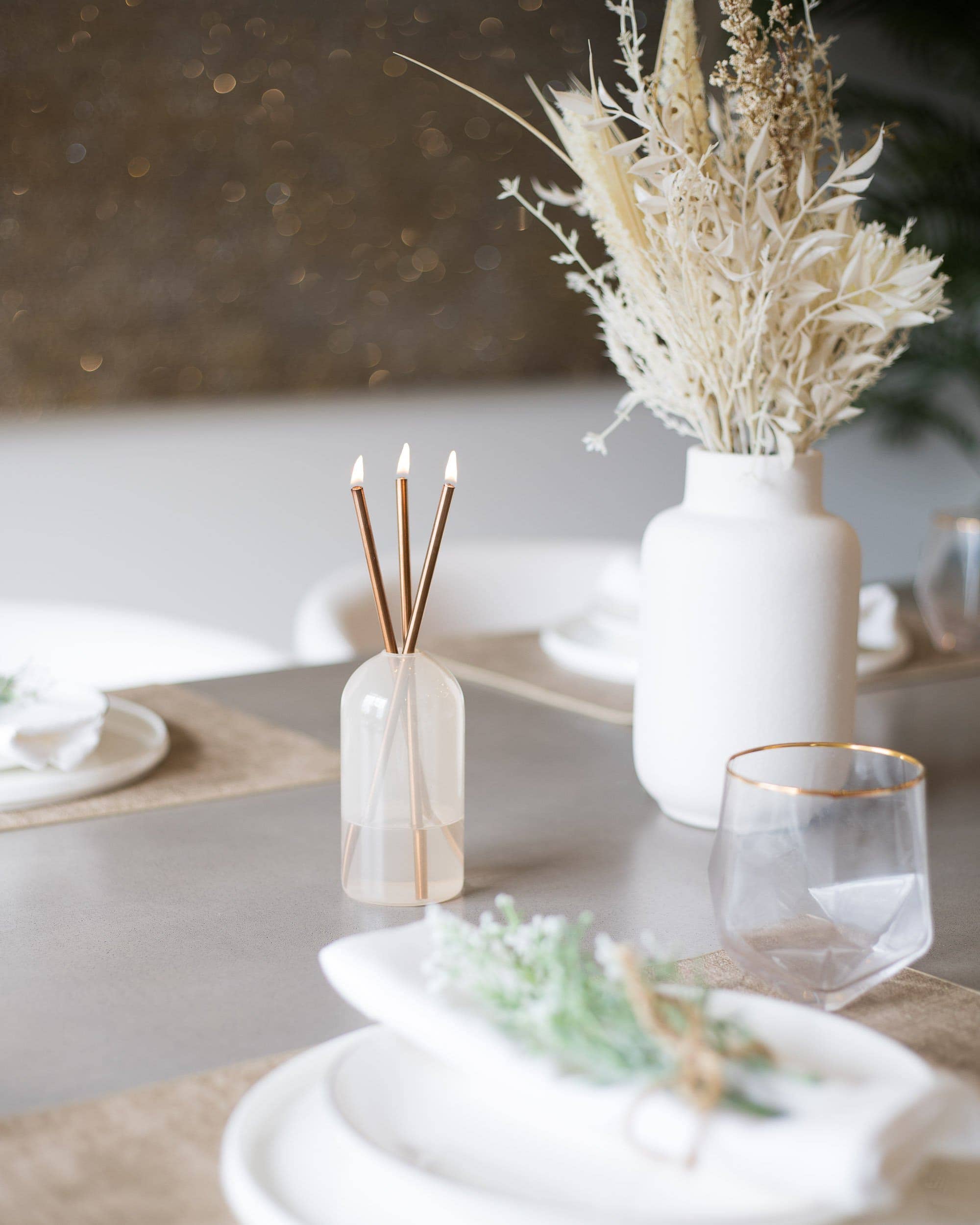 Pampas Vase Candle Holder