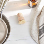 Fox Run Small Natural Pot Brush with Fiber Bristles, 3"