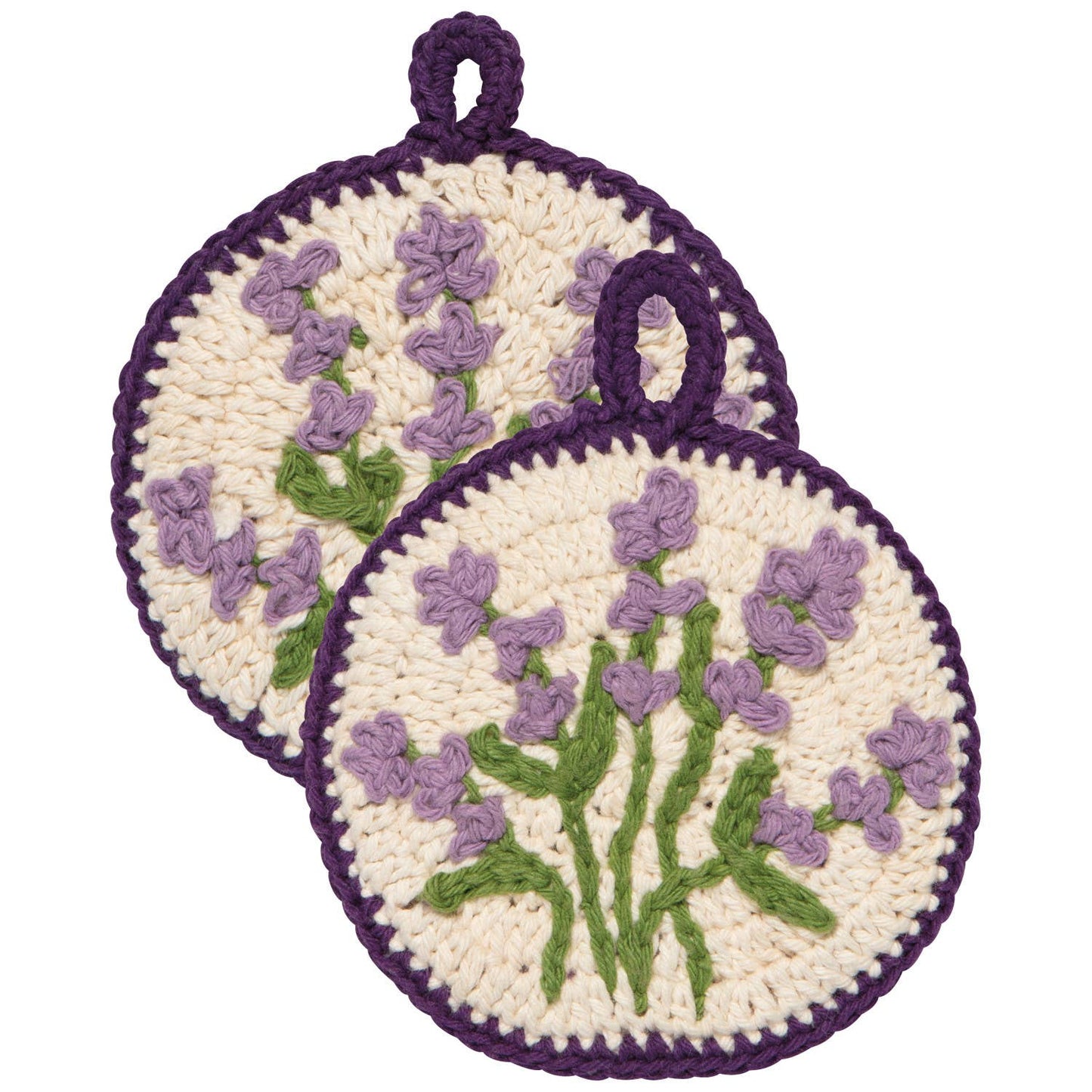 Lavender Crochet Sponges Set of 2
