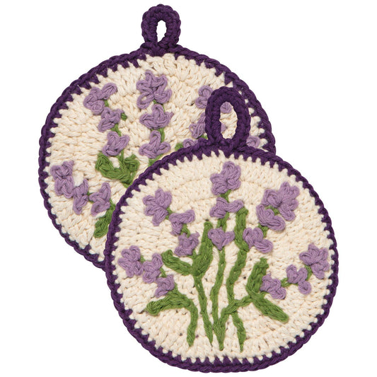 Lavender Crochet Sponges Set of 2