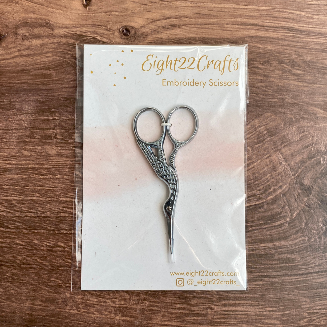Stork Embroidery Scissors