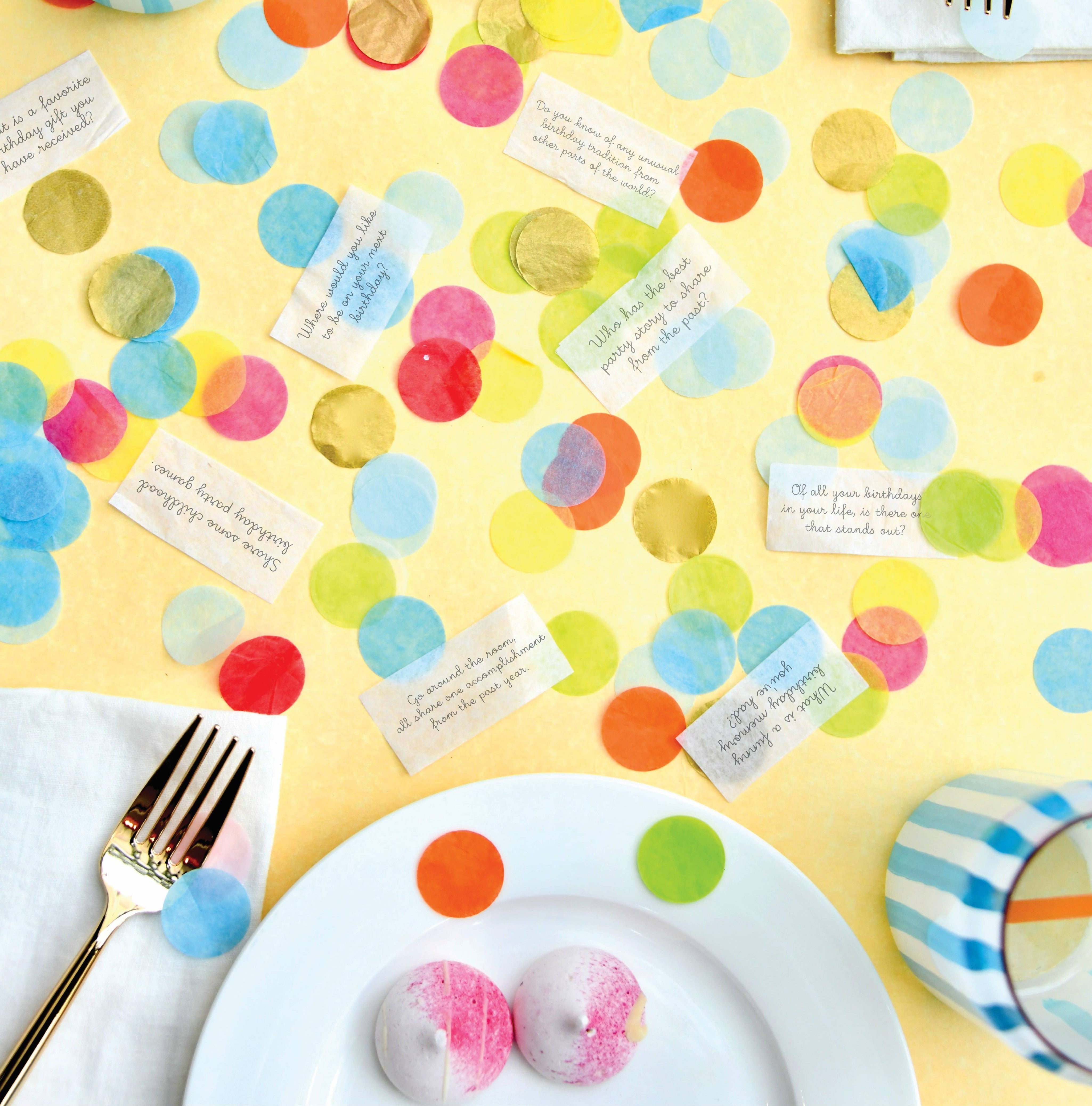 Confetti Talk Conversation Game - Conversation Prompts