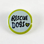Rescue Dogs Love Button