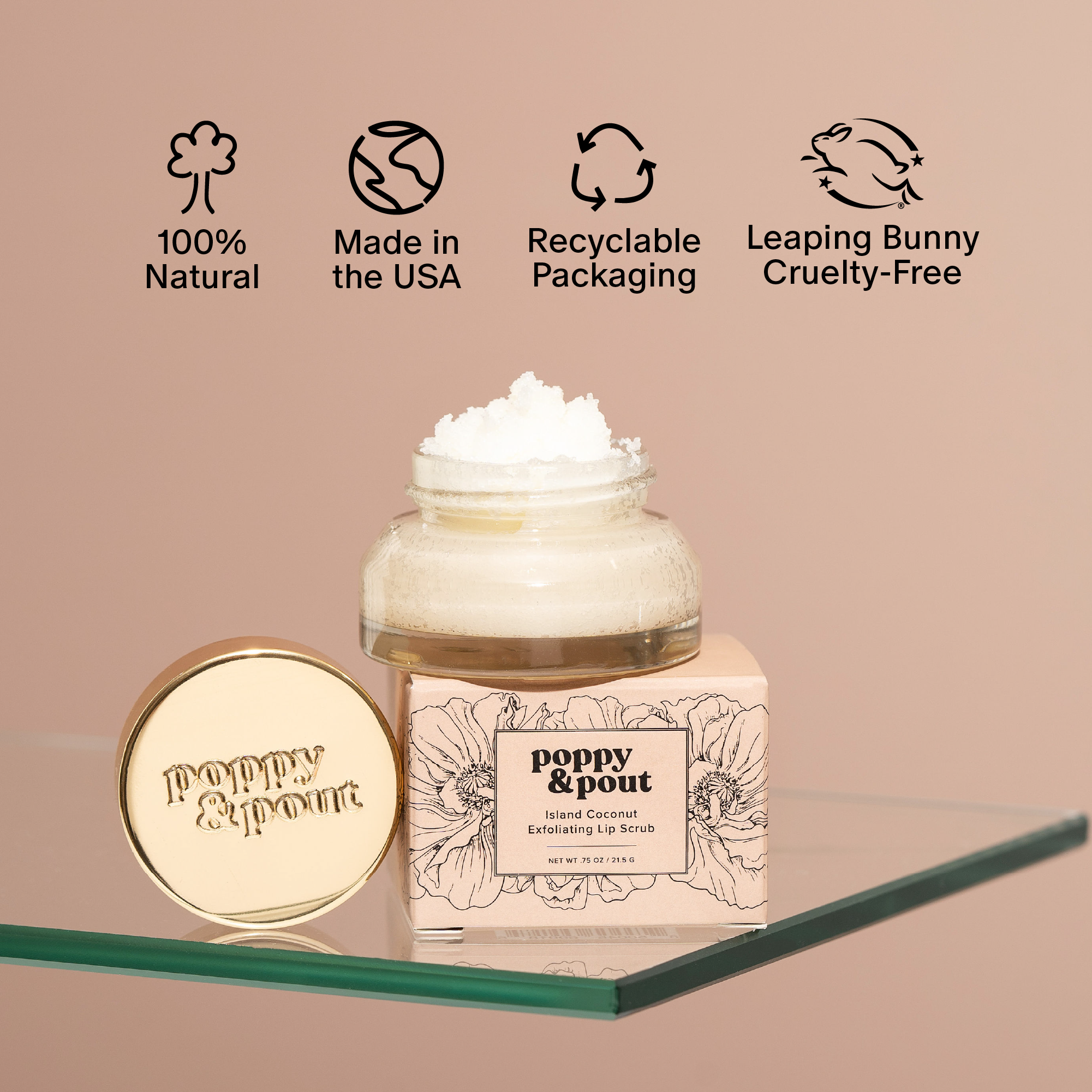 Lip Scrub, Island Coconut