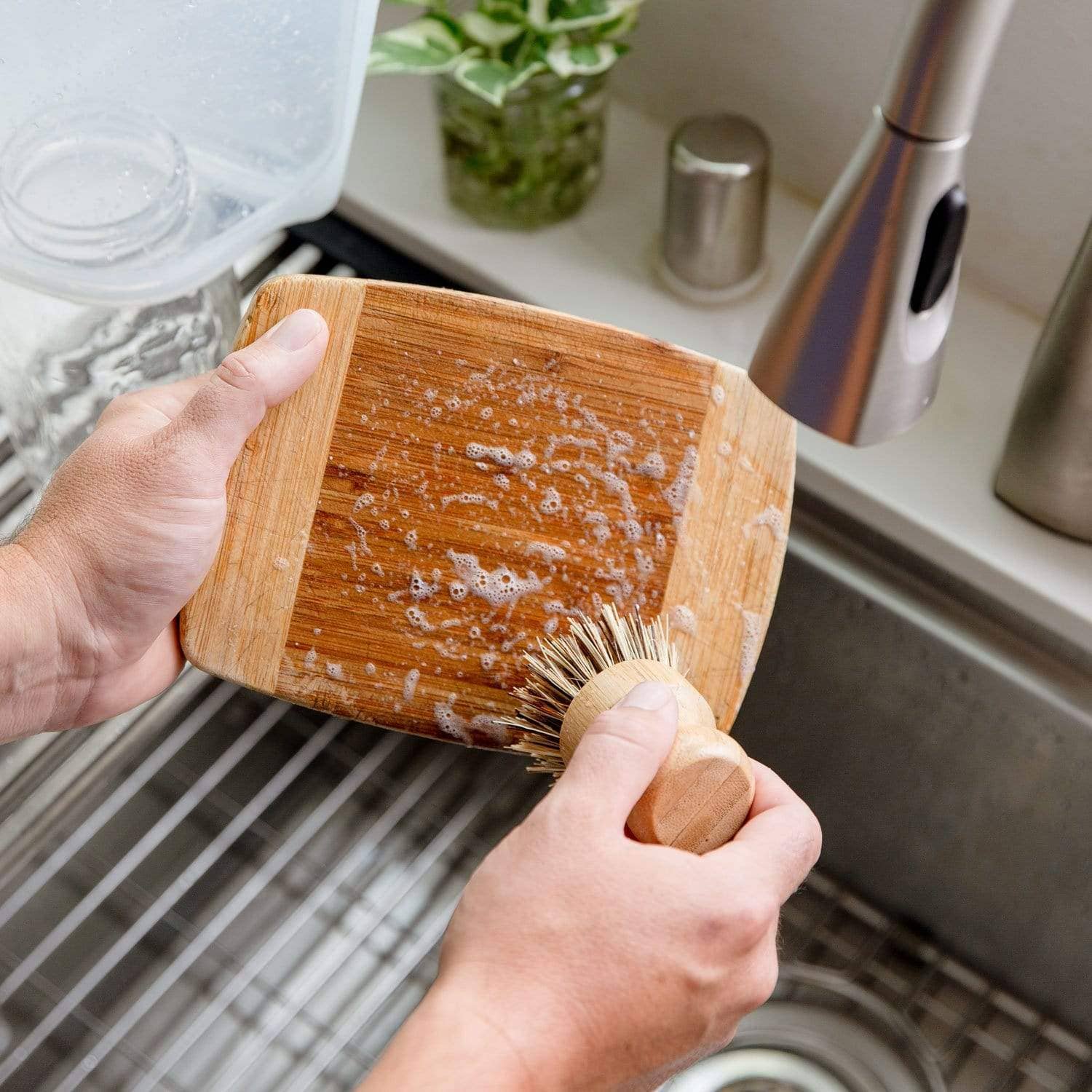 Pot Scrubber Brush