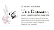 Gnat & Bee The Dreamer | Natural Bath Bomb