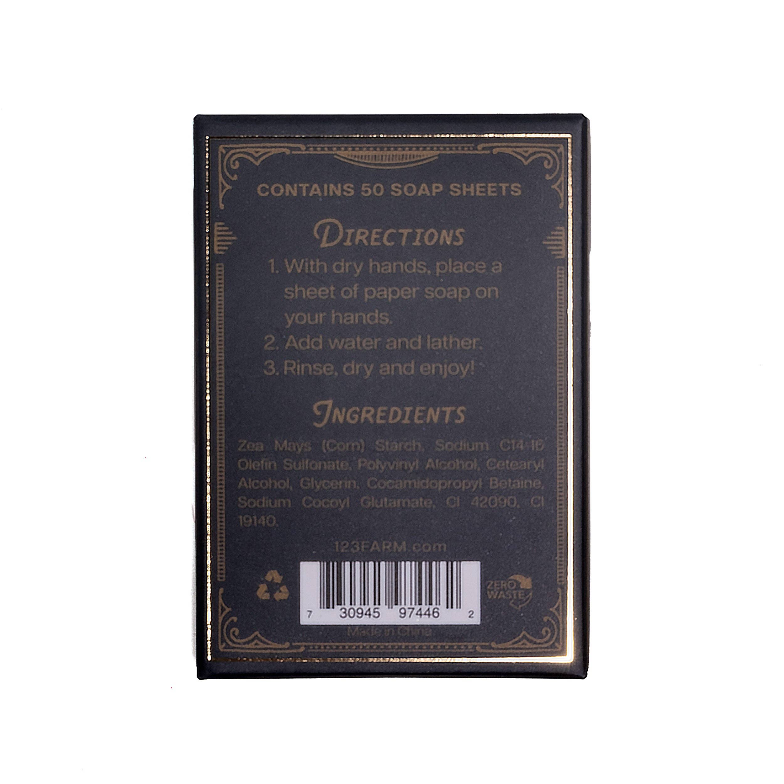 Rocky Mountain (Spruce, Fir & White Musk Scent) Paper Soap