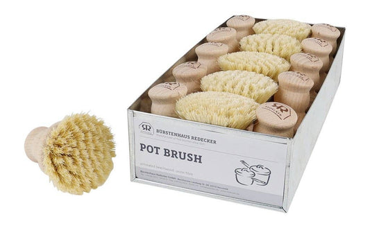 REDECKER Pot Brush- Tampico Fibre/Beechwood