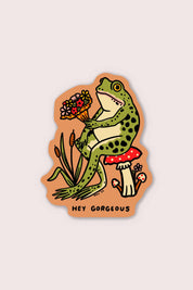 Stay Home Club Hey Gorgeous Vinyl Sticker