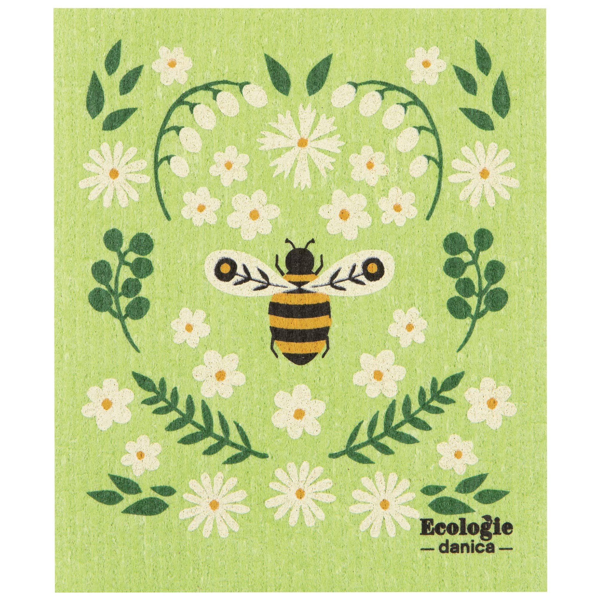 Bee Garden Swedish Dishcloth