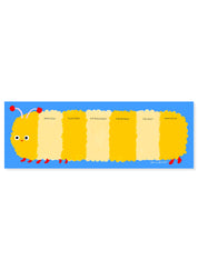 Collin Caterpillar Weekly Desk Planner