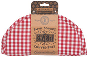 Gingham Bowl Covers Set of 2