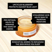 Night Cream with Hyaluronic Acid Anti-Aging Hydration Hero