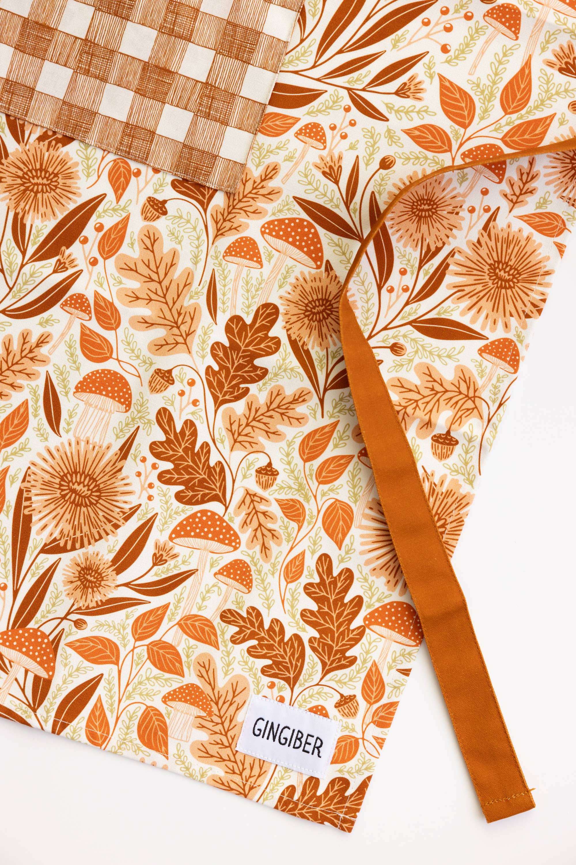 Gingiber Mushroom Medley Apron