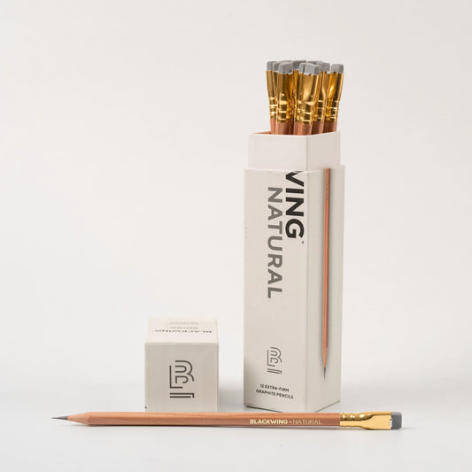 Blackwing Pencil, Natural Extra-Firm- Box of 12