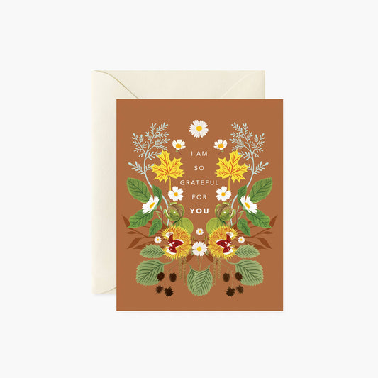 I AM SO GRATEFUL FOR YOU | greeting card