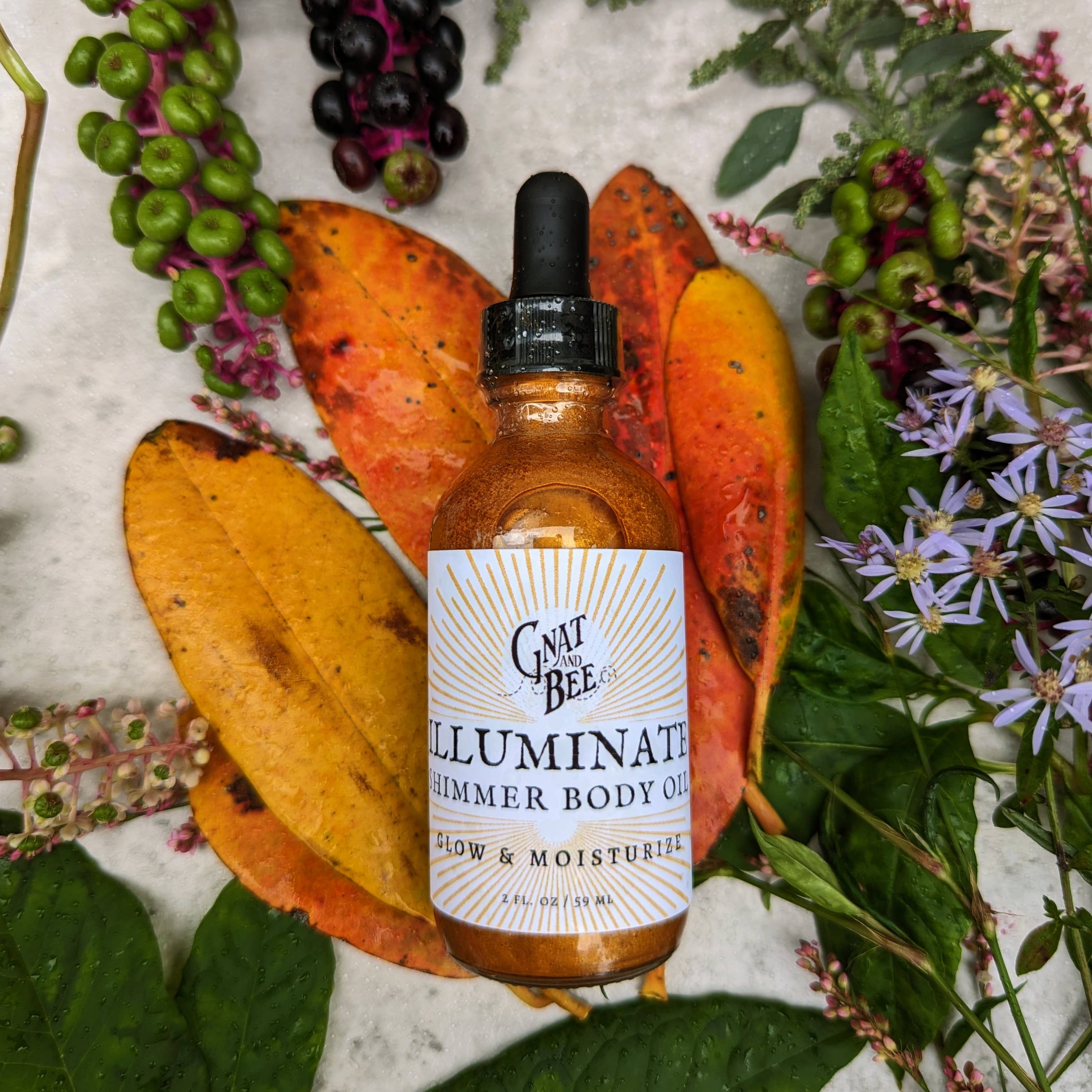 Gnat & Bee Illuminate | Shimmer Body Oil