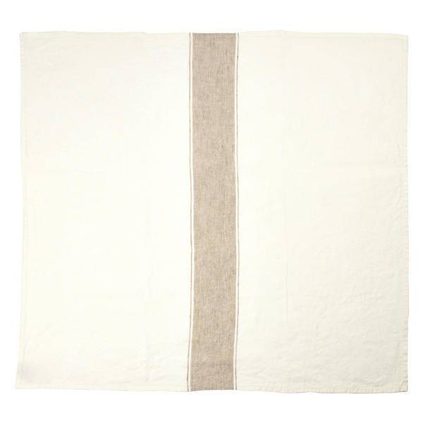 Ajaccio Linen Tea Towel, 27" x 27" - Atene